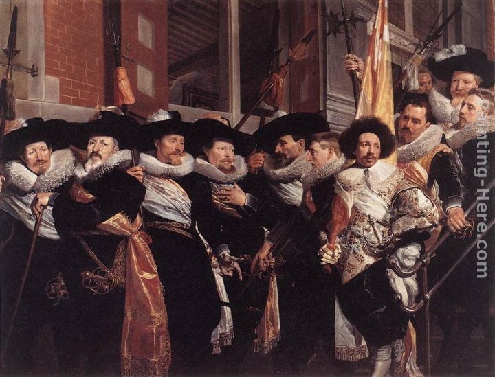 Hendrick Gerritsz Pot Officers of the Civic Guard of St Adrian